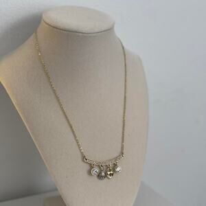 Gold Charm Necklace Dainty Pendant Charms Layering Jewelry Gift for Women